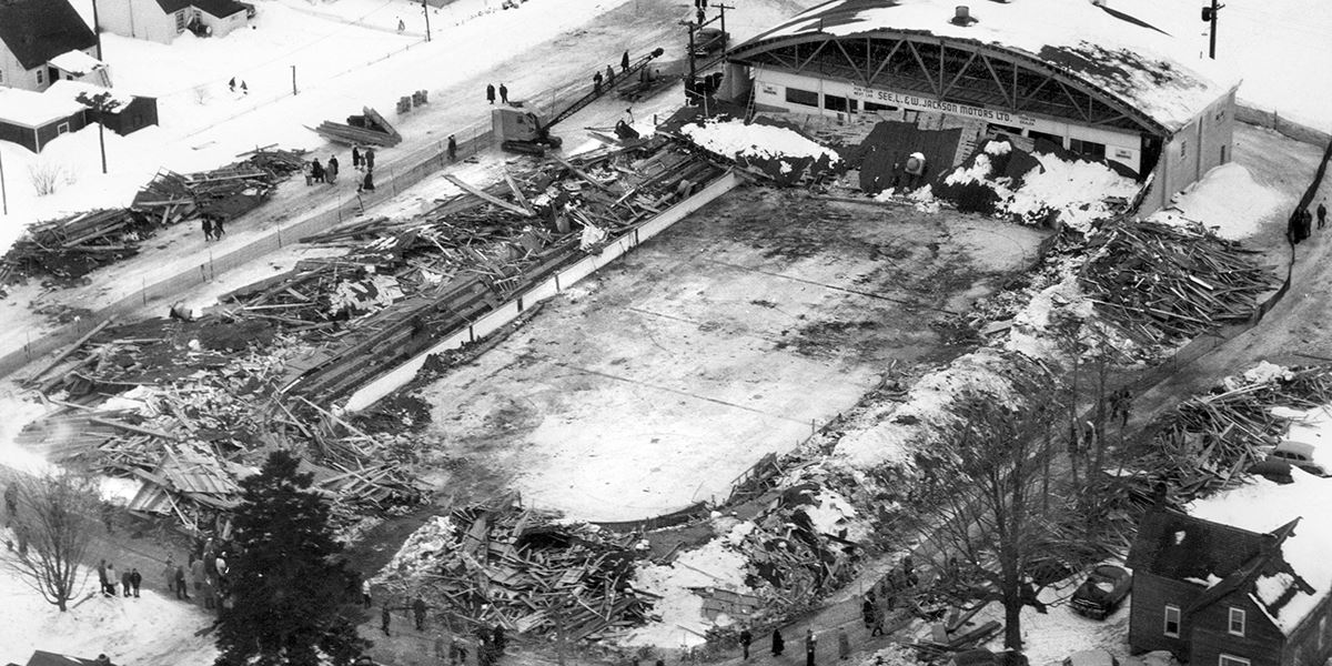 Listowell Arena Collapse, 1959 Killing 8 People